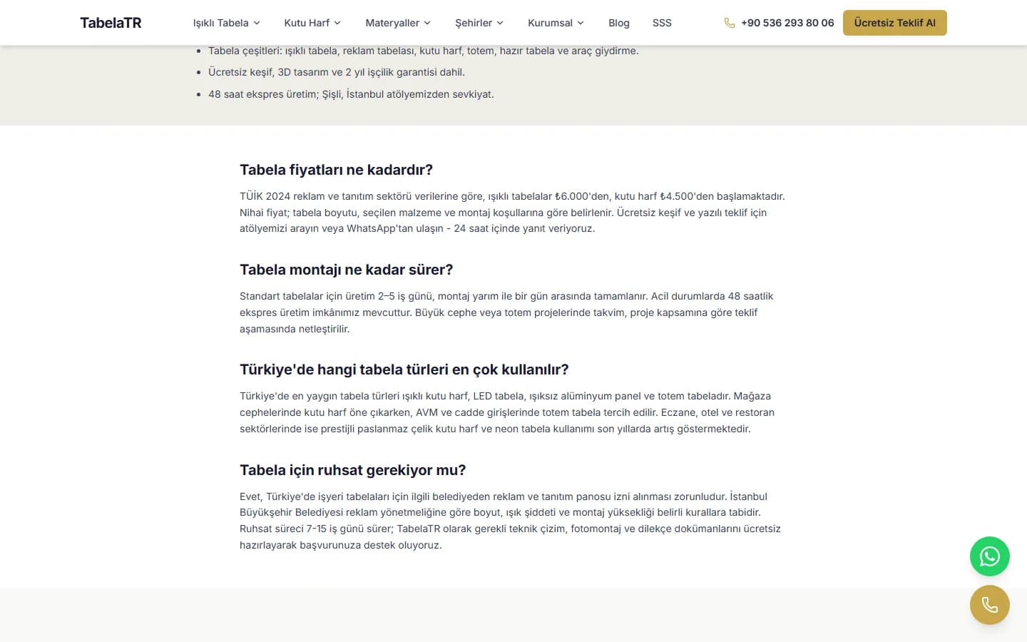 Tabelatr — 1,068+ Programmatic SEO Pages — detail screenshot 1