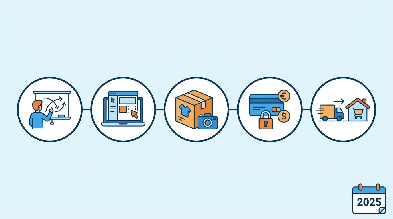 E-Commerce Website Setup: Step-by-Step 2025 Guide to Online Sales