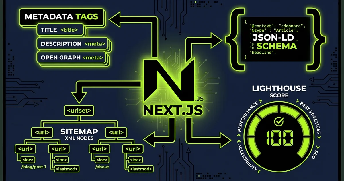 Next.js SEO Guide 2026: Metadata, Schema & Performance