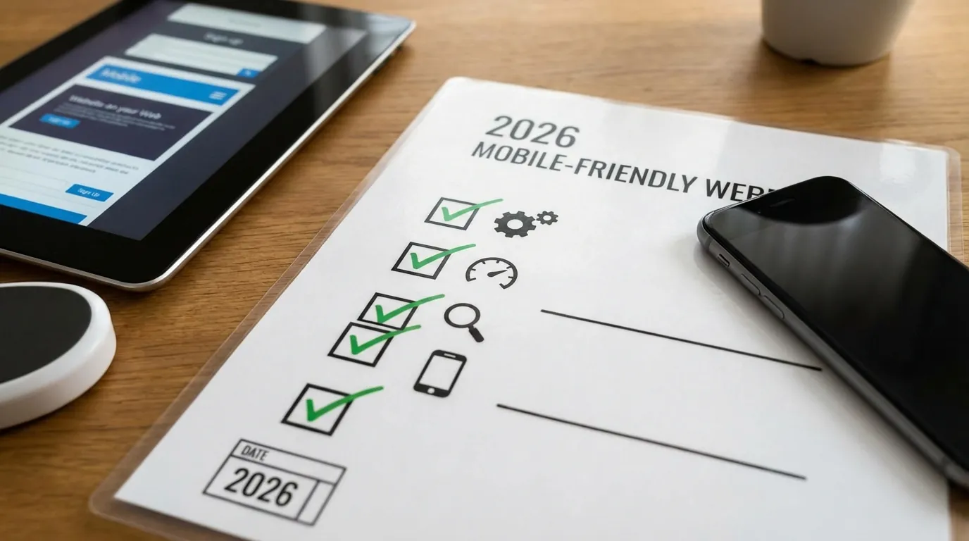 Mobil Uyumlu Web Sitesi Nasıl Yapılır? 2026 Kontrol Listesi