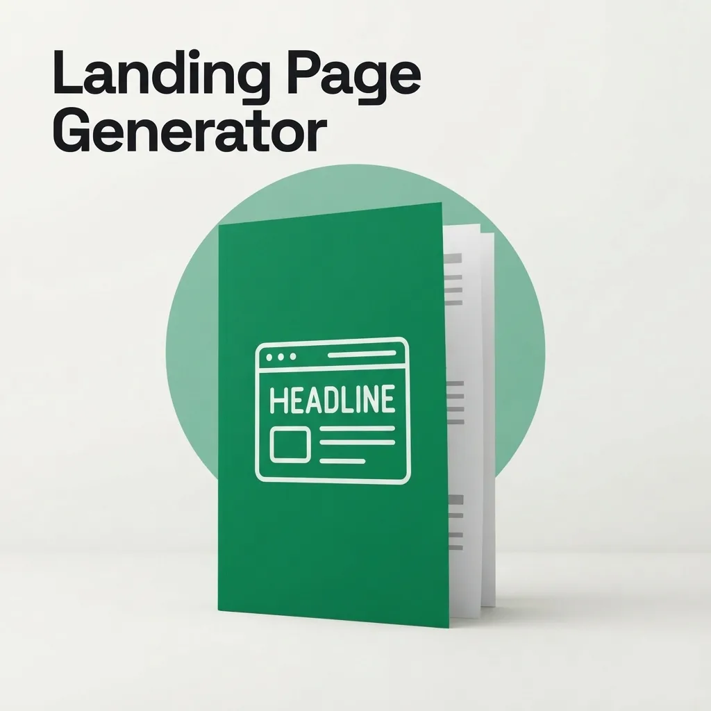 Landing Page Generator product cover