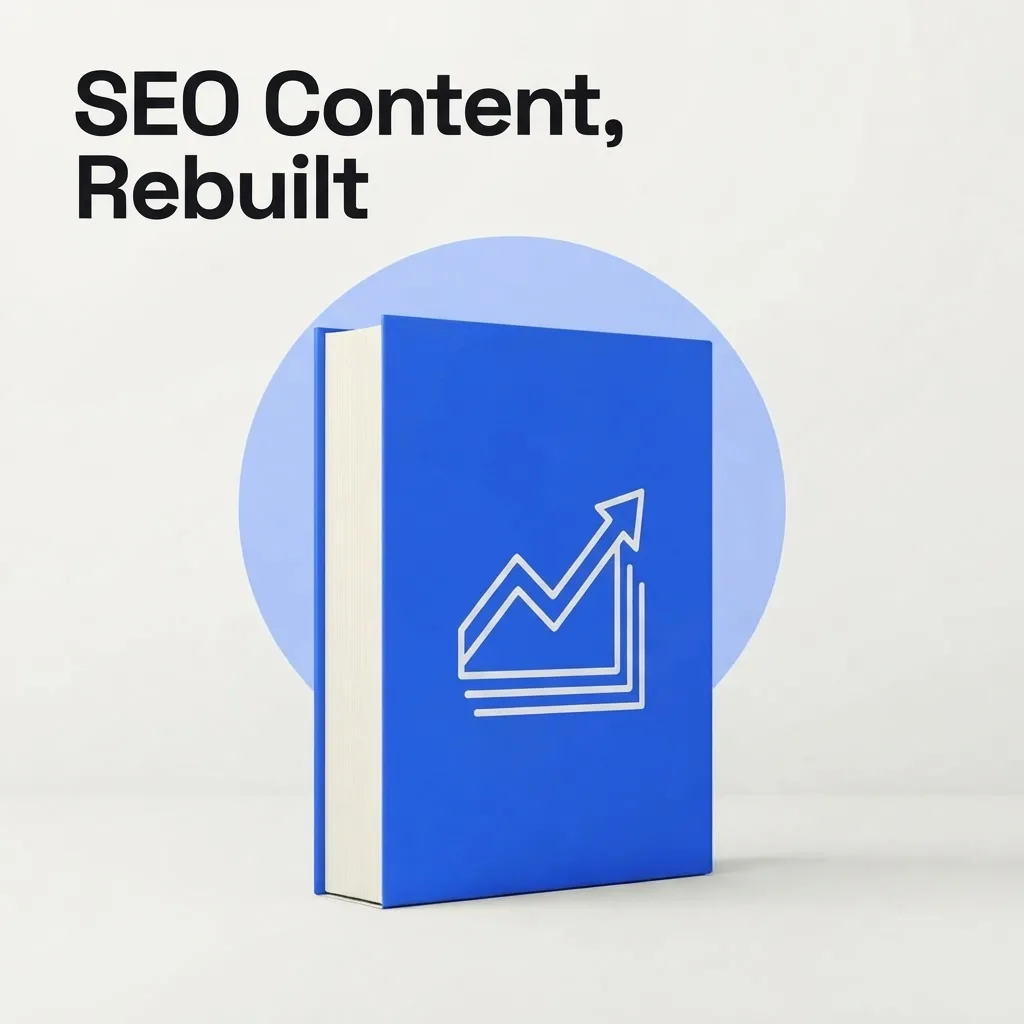SEO Content, Rebuilt product cover