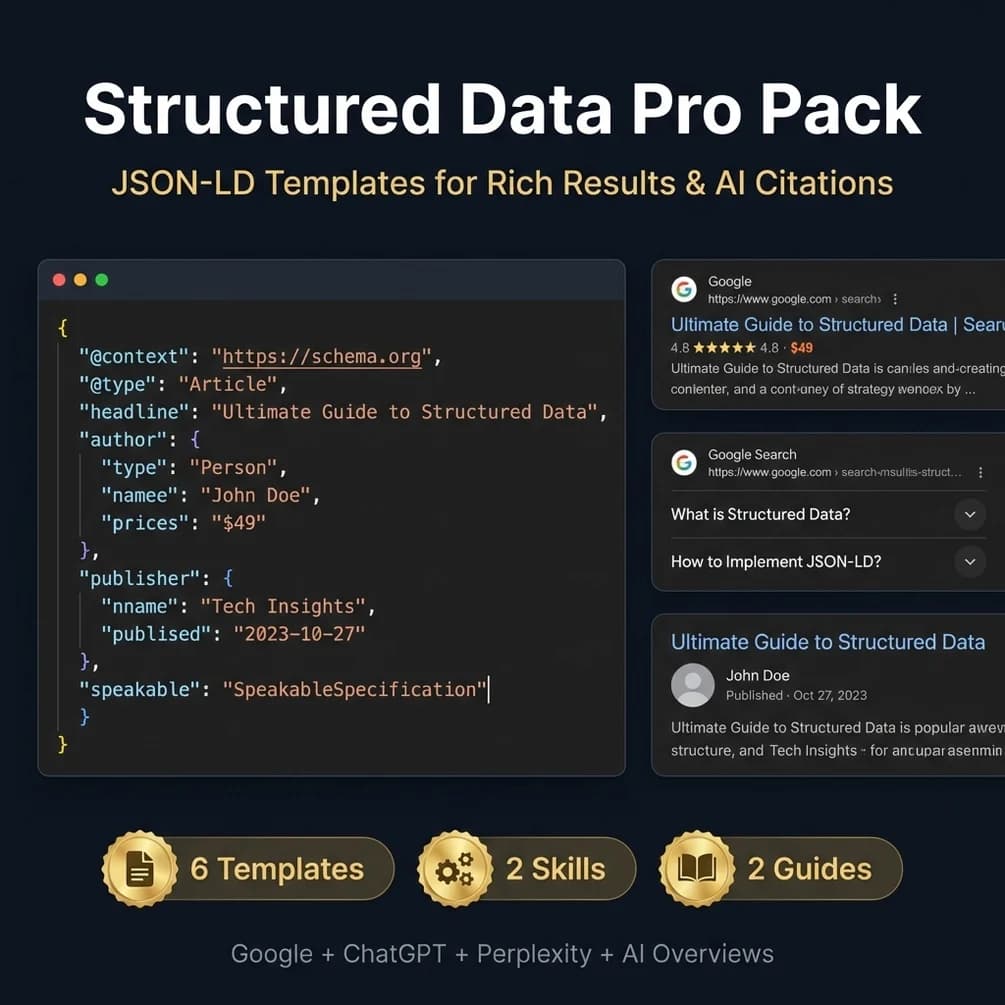 Structured Data Pro Pack