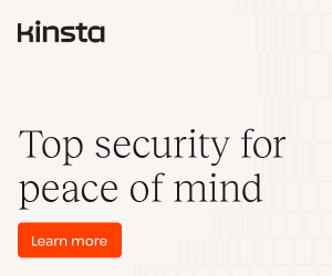 Kinsta - Top Security & Peace of Mind