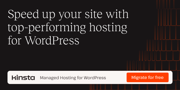 Kinsta - Speed Up Your Site with Top Performing Hosting